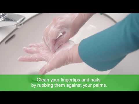 How to wash your hands properly to prevent infection