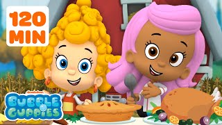 Bubble Guppies' Thanksgiving Adventures! 🦃 | 120 Minute Compilation | Nick Jr. gameplay video by nataliehoffman, 121:07 duration