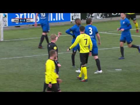 Samenvatting van de wedstrijd UNA - AFC