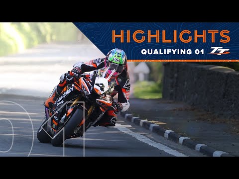 Qualifying 1 Highlights | 2023 Isle of Man TT Races