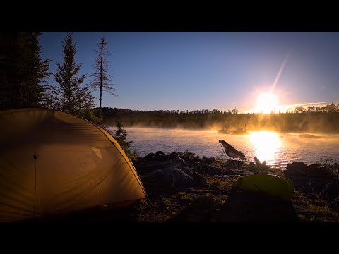 BECOMING WILD IN WABAKIMI - 12 Days and 200km ALONE. Part 2. Big Travel, Extreme Heat, Tons of FISH.