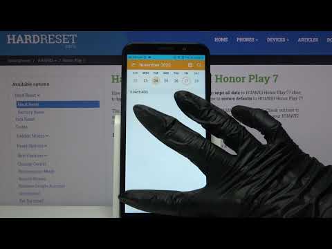 How to Add Event to Calendar in HUAWEI Honor Play 7 – Calendar Reminder