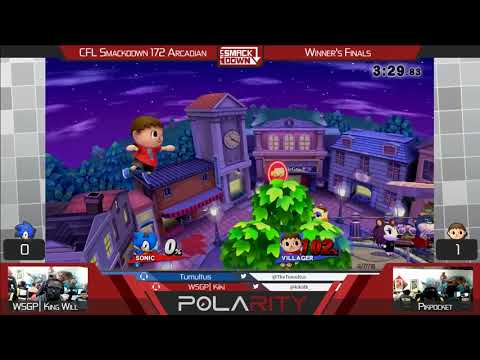 CFL Smackdown 172 WiiU - WSGP | King Will (Sonic) vs PikPocket (VIllager) - Winners Finals