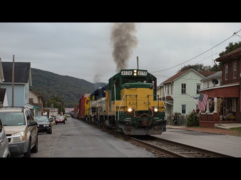 Street Running in Tyrone, Chasing Nittany & Bald Eagle NBER-4 - October Trip