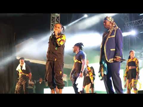Machel Montano & Super Blue At Machel 40 One Show