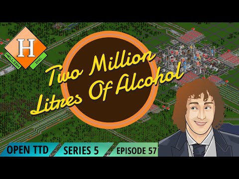 Two Million Liters Of Alcohol  -  OpenTTD City Builder Lets Play S5 E57