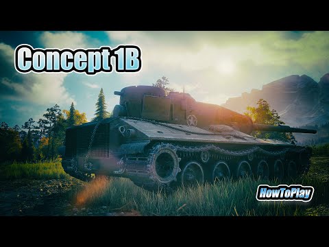 Concept 1B - 8 Frags 9K Damage - Try to Win! - World Of Tanks