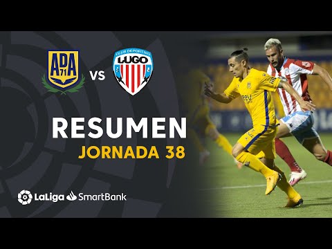 Resumen de AD Alcorcón vs CD Lugo (2-2)