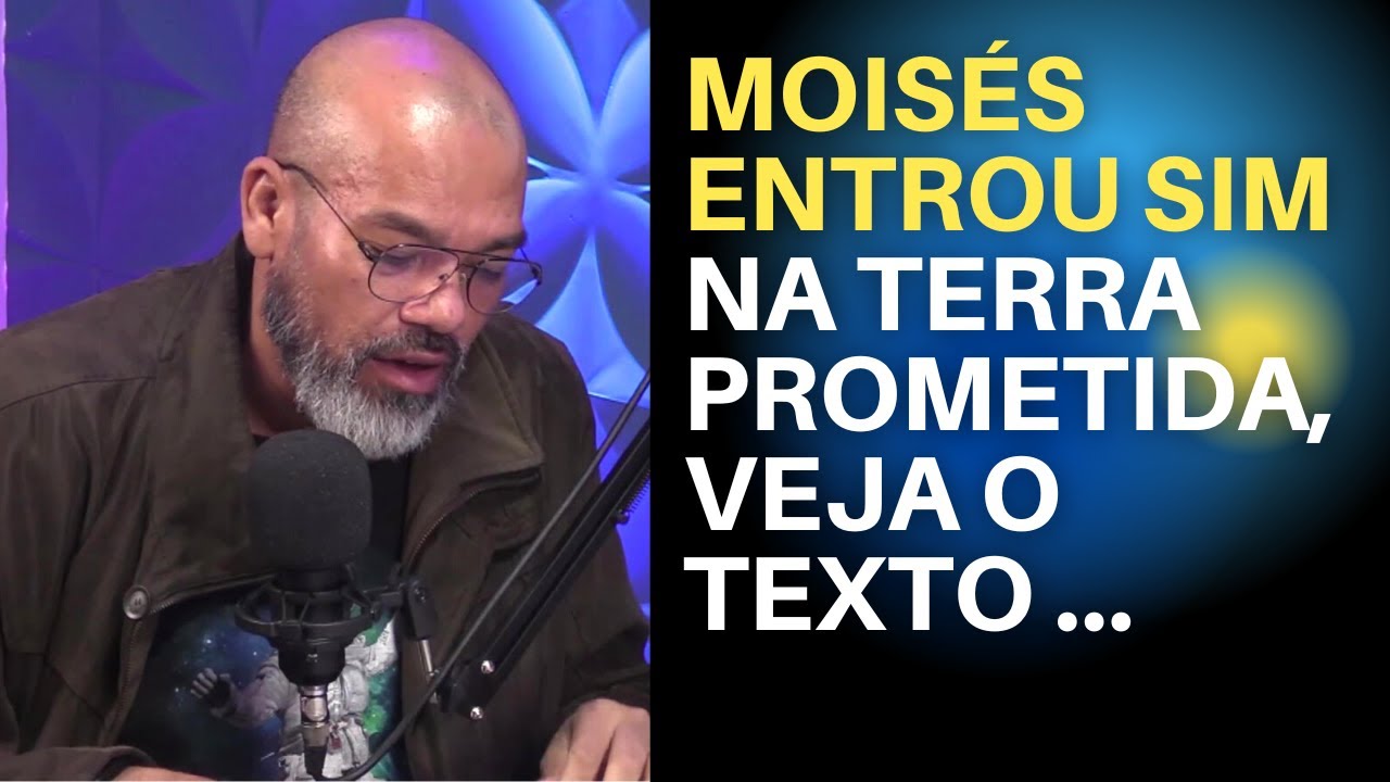 NÃO FOI SÓ JOSUÉ E KALEBE QUE ENTRARAM NA TERRA PROMETIDA | PR PAULO NASCIMENTO | FALANDO DE BÍBLIA