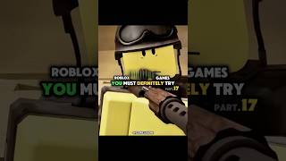 These Roblox MILITARY Games ARE INSANE!