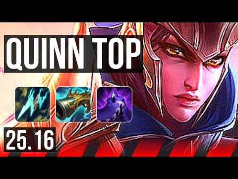 QUINN vs RUMBLE (TOP) | Legendary | KR Master | 25.16