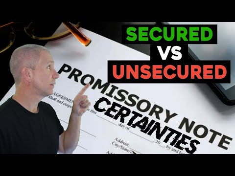 Promissory Note | Secured vs. Unsecured Promissory Notes