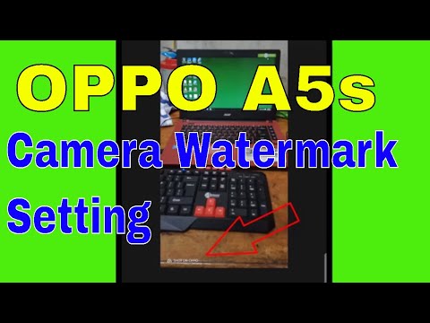 How to Add Watermark in OPPO A5s Camera | OPPO A5s TIps & Tricks