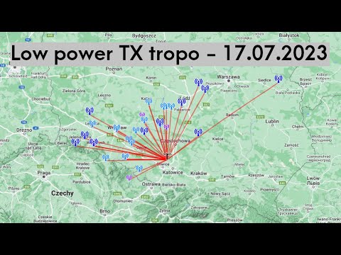 [FM-DX] Low power TX tropo in South Poland
