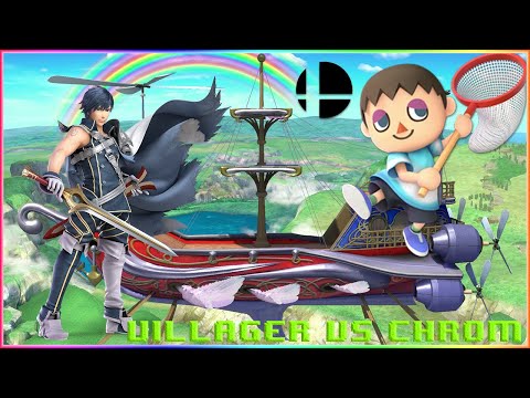 A Regular Villager vs. Chrom Fight | Super Smash Bros. Ultimate
