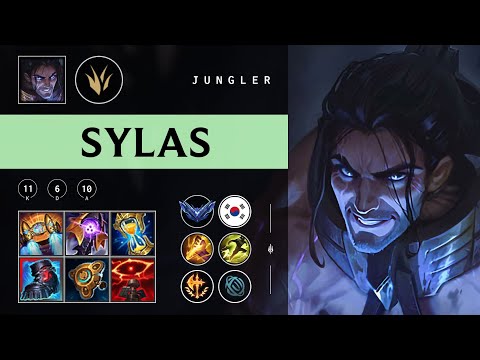 Sylas Jungle vs Ekko - KR Diamond Patch 25.23