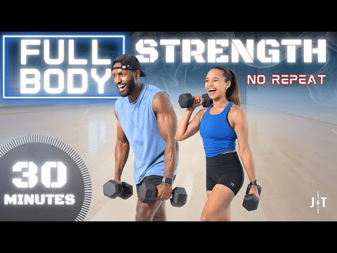 30-Min Full Body Dumbbell Strength Training