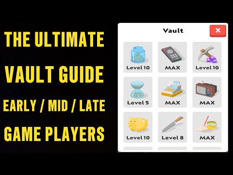 Eatventure: FULL GUIDE ON VAULT *UPDATED*