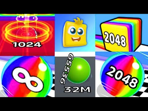 Ball Run 2048 💥 vs Ball Run Infinity ♾️ vs Happy Cube 2048 🎲Ultimate Triple Merge Challenge is here!