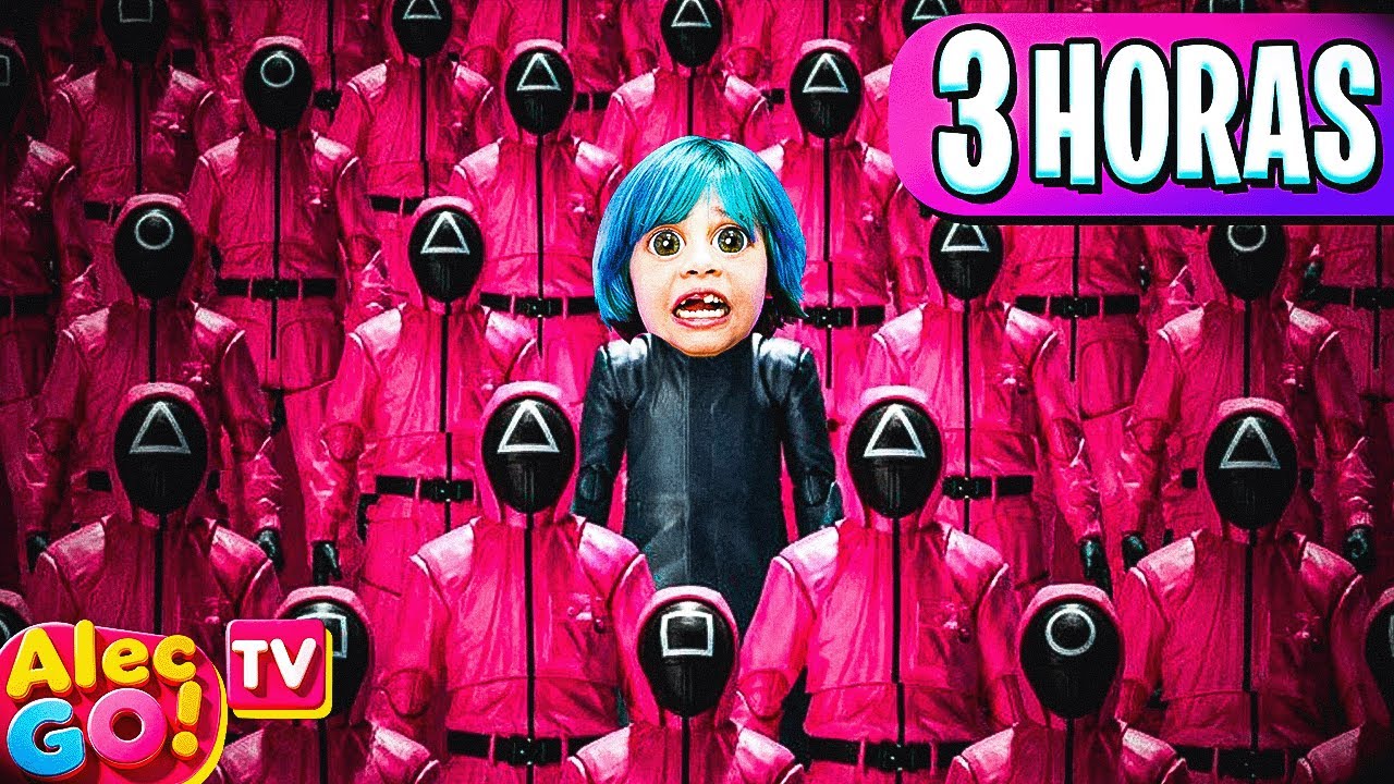 ENFRENTEI OS NPC`S INTELIGENTES NO ROUND 6 🧠 e MAIS 3 HORAS DE AVENTURAS NO ROBLOX ( Alec GO! #TV)