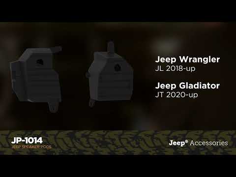 Replacement Speaker Pods for Jeep Wrangler JL and Gladiator (JP-1014)