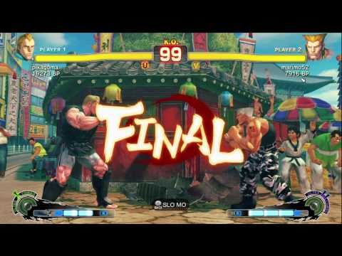 pikagoma [Abel] vs marimo52 [Guile] SSF4 Japanese Online Ranked Matches - TRUE-HD