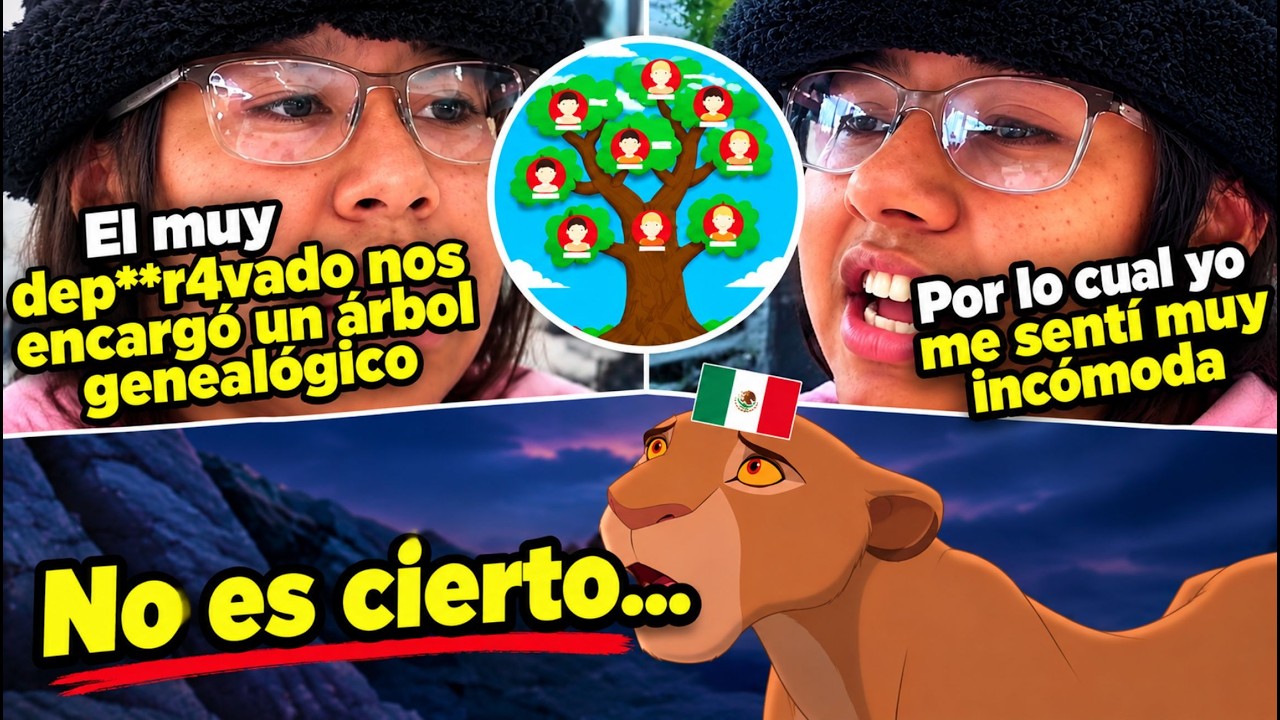 PRIMERO FUE LADY CROQUIS Y AHORA LLEGA LADY ÁRBOL GENEALÓGICO