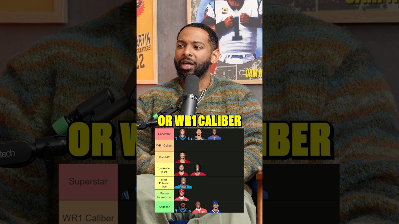 Where Do You Tier These NFL WRs? 👀