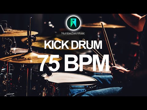 Kick Drum 4/4 Metronome - 75 BPM