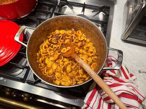 Alison Makes Osso Buco Ragu at Home