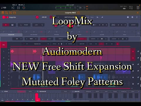 LoopMix by Audiomodern - New & FREE Expansion Pack - Shift Mutated Foley Patterns