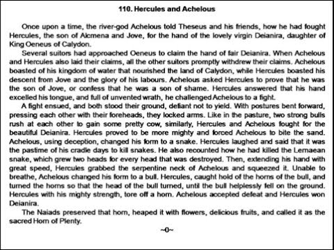 Hercules and Achelous