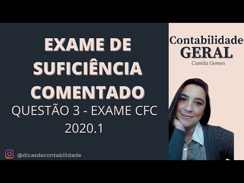 Questão 3 COMENTADA do Exame de Suficiência 2020.1