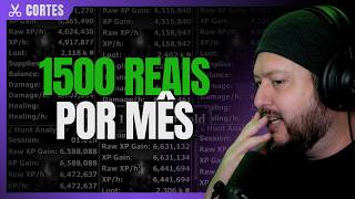 Tibia: 75 REAIS por dia JOGANDO de RP | @tiagowasuxuzu