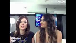 Shay Mitchell & Lucy Hale Boomerang Ustream