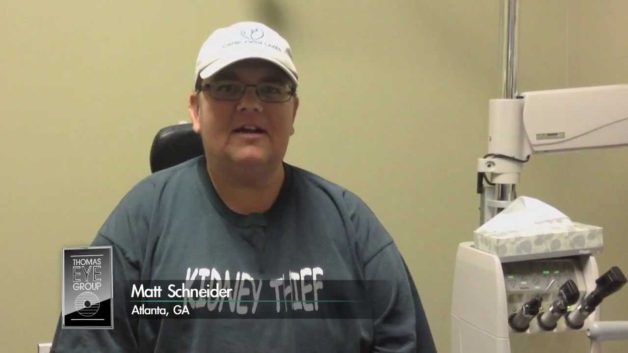 LASIK Winner at Thomas Eye Group - Matt Schneider