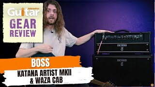 Video thumbnail for BOSS Katana Artist MKII Head & Katana 212 WAZA Cab | Review | Guitar Interactive by Guitar Interactive Magazine