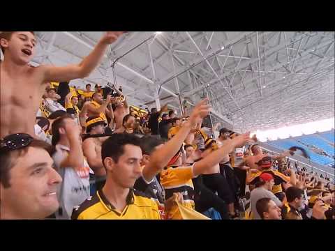 Os Tigres - Torcida do Criciúma (Visitante) Arena Grêmio