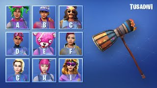 Skin Rockera Bailando 92 Gestos Cual Le Queda Mejor Hmong Video - adivina la skin de fortnite por el pico de su conjunto parte 2