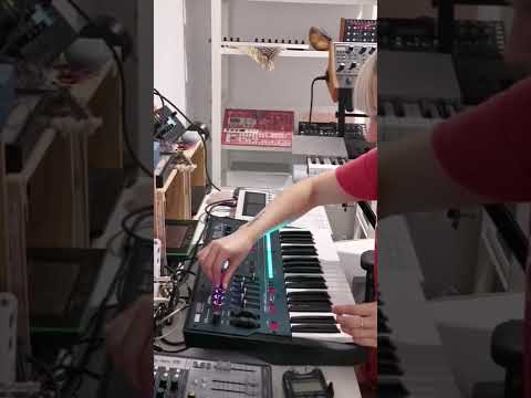 Testing out the Korg Opsix ????????