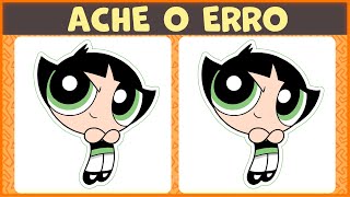 JOGO dos 7 ERROS! DIFCIL! MENINAS SUPERPODEROSAS