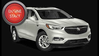 Open and Start keyless start Buick sedans and SUVs with a dead key fob battery.