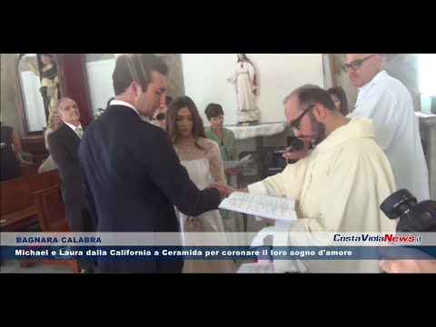 BAGNARA CALABRA Michael and Laura from California to Ceramida to fulfill their dream of love.