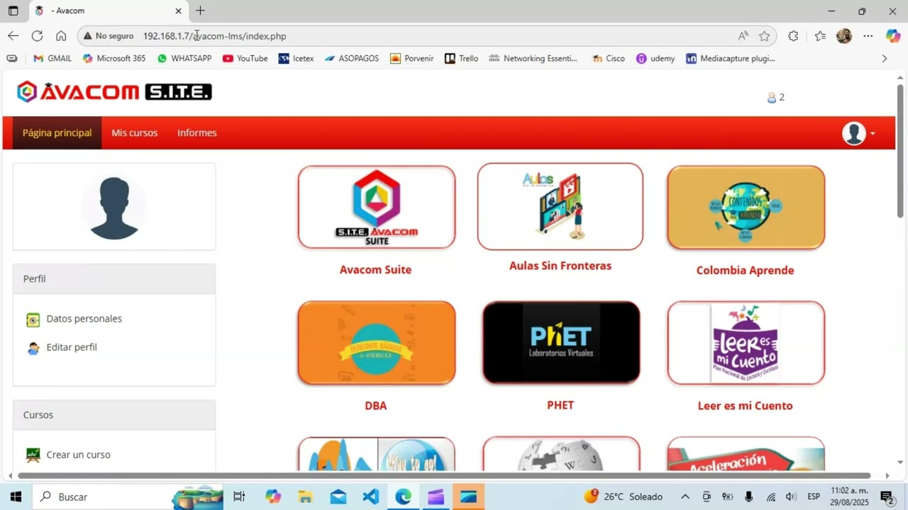 7. Cómo conectar las tablets con la plataforma AVACOM SITE - Quindío