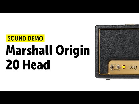 Marshall Origin 20 Head Sound Demo (no talking)