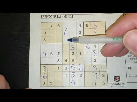 How to solve a Medium Sudoku puzzle (with a Pdf file) 03-23-2019