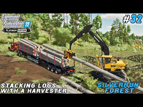 From logs to wood chips: A 430K liters harvesting procedure | Silverrun Forest | FS 22 | ep #32