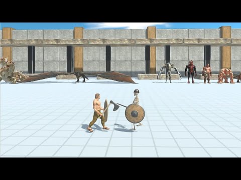 FANTASY + ANCIENT HUMANS VS INFERNALS - Animal Revolt Battle Simulator