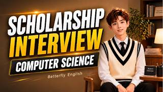 🎓 Scholarship Interview English Conversation | English and Indonesian subtitles | Wawancara beasiswa