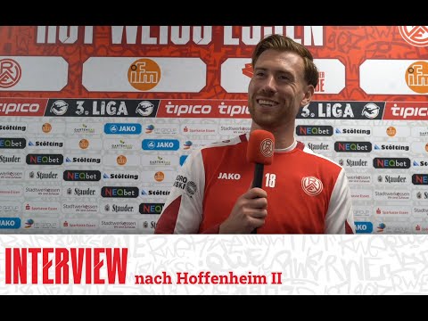 Interview with Jannik Mause after TSG Hoffenheim II | Matchday 9 | #alwaysgoing #onlytherwe